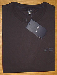 Armani Jeans - Crew-neck T-shirt With Logo on Left Breast