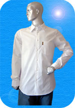 Armani Lightweight L/S Shirt - White