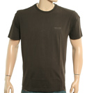 Armani Liquorice Cotton T-Shirt