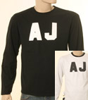 Armani Mens Black & White Reversible Sweatshirt