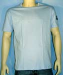 Armani Mens Lilac Cotton Round Neck Swimwear T-Shirt