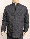 Armani Navy Quilted Jacket