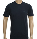 Armani Navy T-Shirt with Navy Logo