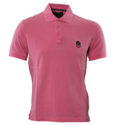 Pink Pique Polo Shirt