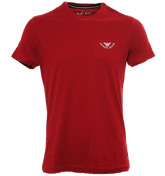 Armani Red Lightweight T-Shirt