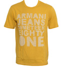 Armani Yellow Armani Jeans 1981 T-Shirt