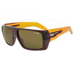 Heavy Hitter Sunglasses - Dark Brown/Tan