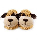 Aroma Home Fuzzy Friends Slippers - Dog