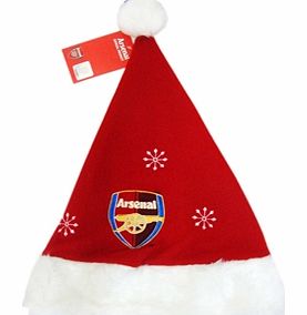  Arsenal Applique Xmas Hat