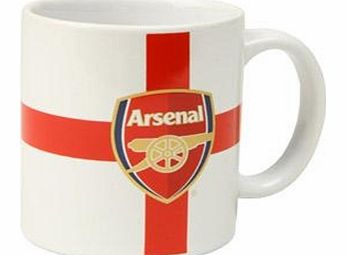 Arsenal Accessories  Arsenal FC Club Country Mug