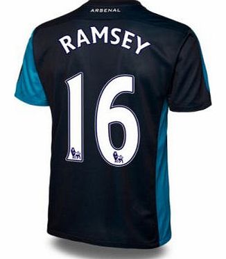 Arsenal Away Shirt Nike 2011-12 Arsenal Nike Away Shirt (Ramsey 16)