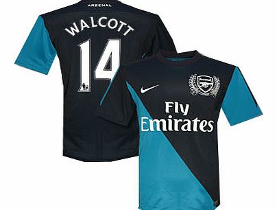 Arsenal Away Shirt Nike 2011-12 Arsenal Nike Away Shirt (Walcott 14)