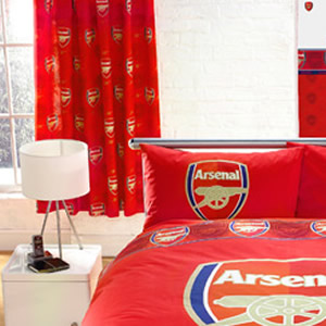 Arsenal Curtains - Tonal (72 inch drop)
