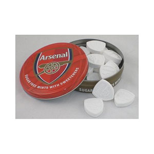 Arsenal F.C. Official Crested Tin of Mints
