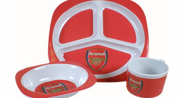 Arsenal FC 3 Piece Dinner Set