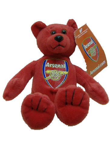 Arsenal FC Beanie Bear Soft Touch