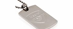 Arsenal Football Club Stainless Steel Crest Dog