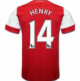 Arsenal Home Shirt Nike 2010-11 Arsenal Nike Home Shirt (Henry 14)