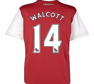 Nike 2011-12 Arsenal Nike Home Shirt (Walcott 14)