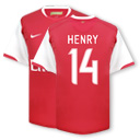 Arsenal Nike 06-07 Arsenal home (Henry 14) CL style