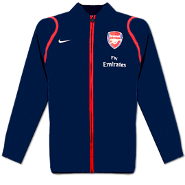 Arsenal Nike 06-07 Arsenal Warmup Jacket (navy)