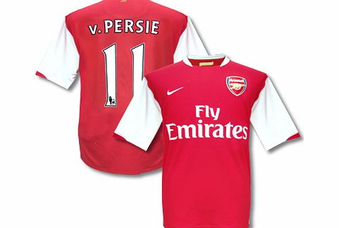 Arsenal Nike 07-08 Arsenal home (V.Persie 11)