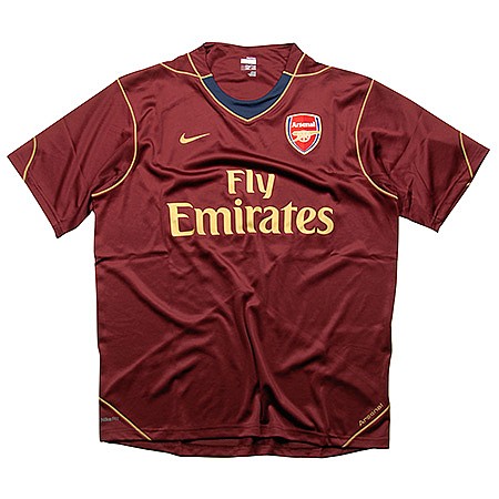 Arsenal Nike 07-08 Arsenal Training Jersey (maroon)