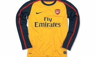 Arsenal Nike 08-09 Arsenal L/S away