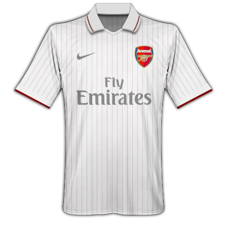 Nike 09-10 Arsenal 3rd (+ Your Name)