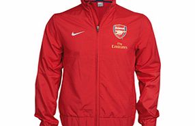 Arsenal Nike 09-10 Arsenal Woven Warmup Jacket (red)