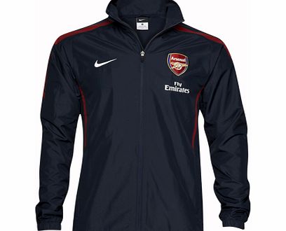 Nike 2010-11 Arsenal Nike Woven Warm Up Jacket (Black)