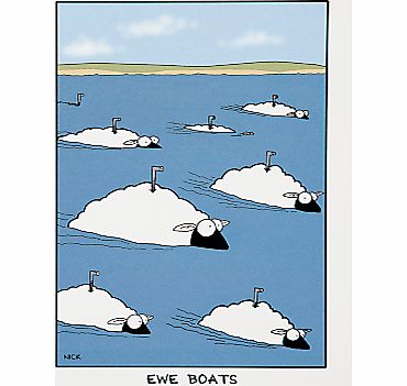 Art Group Ewe Boats Greeting Card