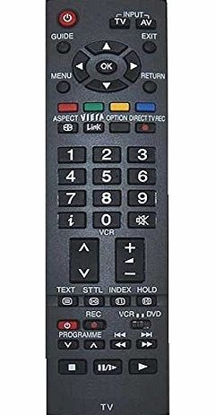 ART LINE ELECTRONICS REMOTE CONTROL FOR PANASONIC VIERA TV LCD PLASMA EUR7651110A - REPLACEMENT