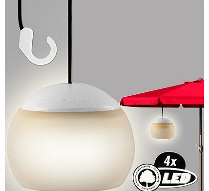 Battery Operated One Touch Hanging Lantern Camping Lamp Garden Gazebo LED Light