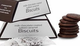 Artisan du chocolat Milk chocolate coated salted caramel biscuits -