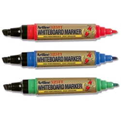 Artline Whiteboard Markers Assorted (Wallet 3)