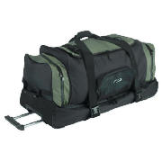 large wheeled multi compartment holdall