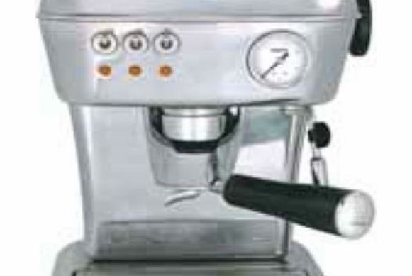 Espresso/Cappuccino Machine Polished Aluminium