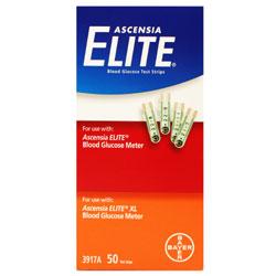 Ascensia Elite Blood Glucose Test Strips