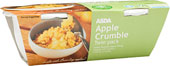 ASDA Bramley Apple Crumbles (2x140g)