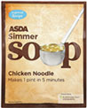 ASDA Chicken Noodle Simmer Soup (30g) On Offer