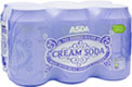 ASDA Cream Soda Sugar Free (6x330ml)