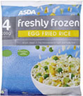 ASDA Freshly Frozen Egg Fried Rice (4x200g)