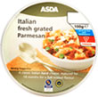 ASDA Italian Fresh Grated Parmesan (100g)
