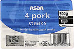 ASDA Pork Steaks (500g)