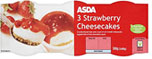 ASDA Strawberry Cheesecakes (3x100g)