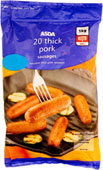 ASDA Thick Pork Sausages (20 per pack - 1Kg)