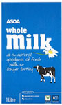 ASDA Whole UHT Milk (1L) On Offer