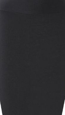asfashion online Midi Tube Skirt Black S/M (UK 8/10) S9E3 / 9012 (1.96)