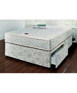 ashbourne 1200 Double Divan - 2 Drawer